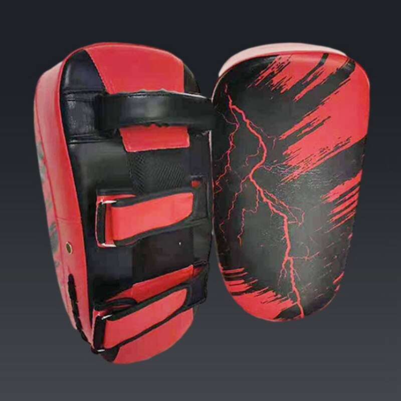 ELOS-Kicking Shield MMA Thai Pad Training Kickboxing Muay Thai Shield Leather Practicing Hand Pad Taekwondo Exercise