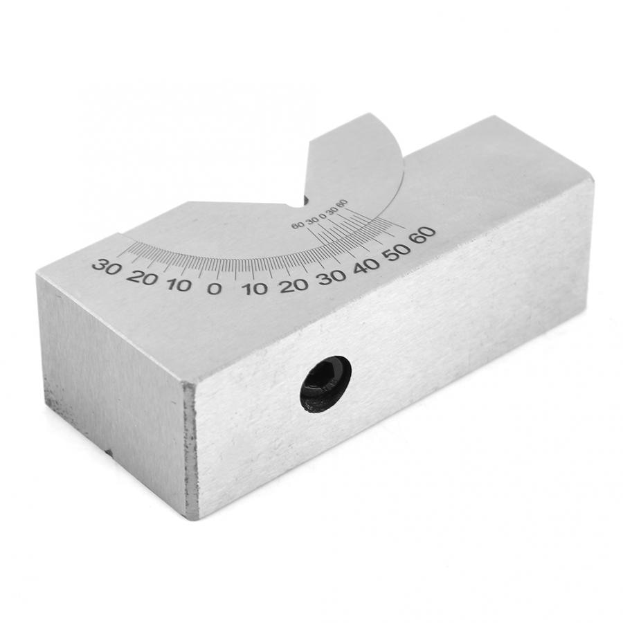Angle block 75x25x36 AP30 Stainless Steel Accuracy Micro Adjustable Angle V Block Milling Angle Gauge
