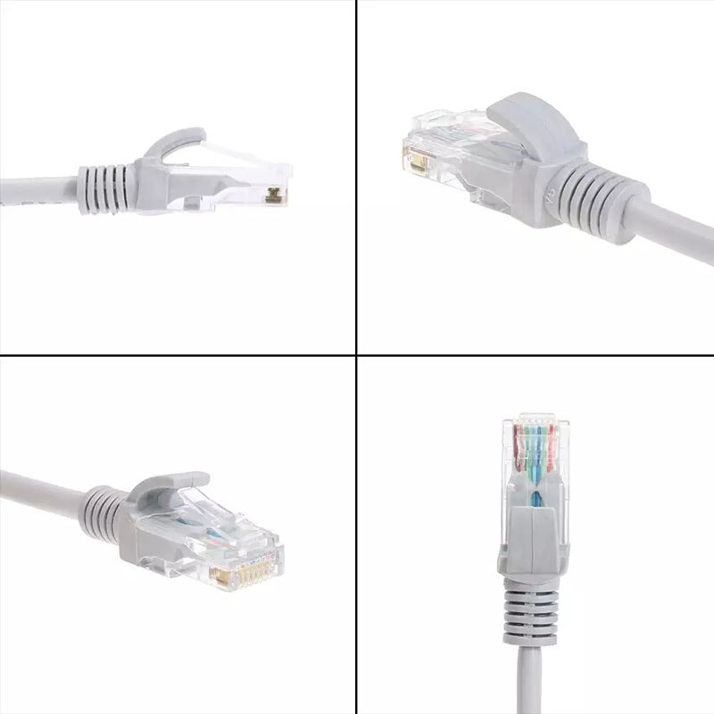 1m / 5m / 10m / 15m / 30m / 50m / 100m cat 5e rj45 ethernet-kaapeli, verkko-lan-kaapeli (patch-johto)