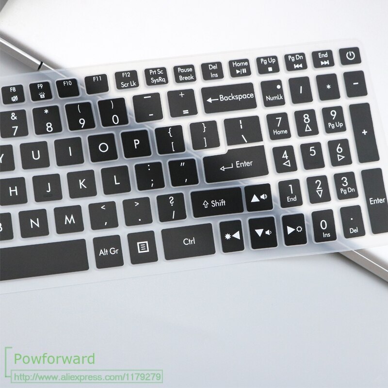 15.6 inch Laptop Keyboard Cover skin Protector for Acer Predator Helios 300 series G3-573 Triton 700 Nitro 5 PH317 VX5 VX15