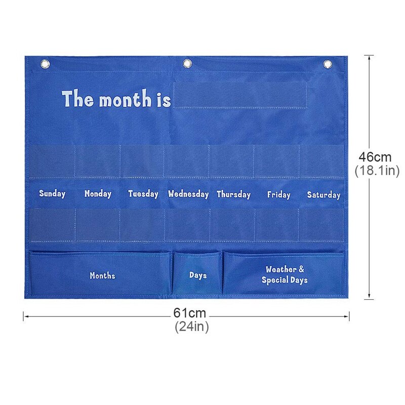 Kids Calendar First Weekly Calendar Children Date ... – Grandado