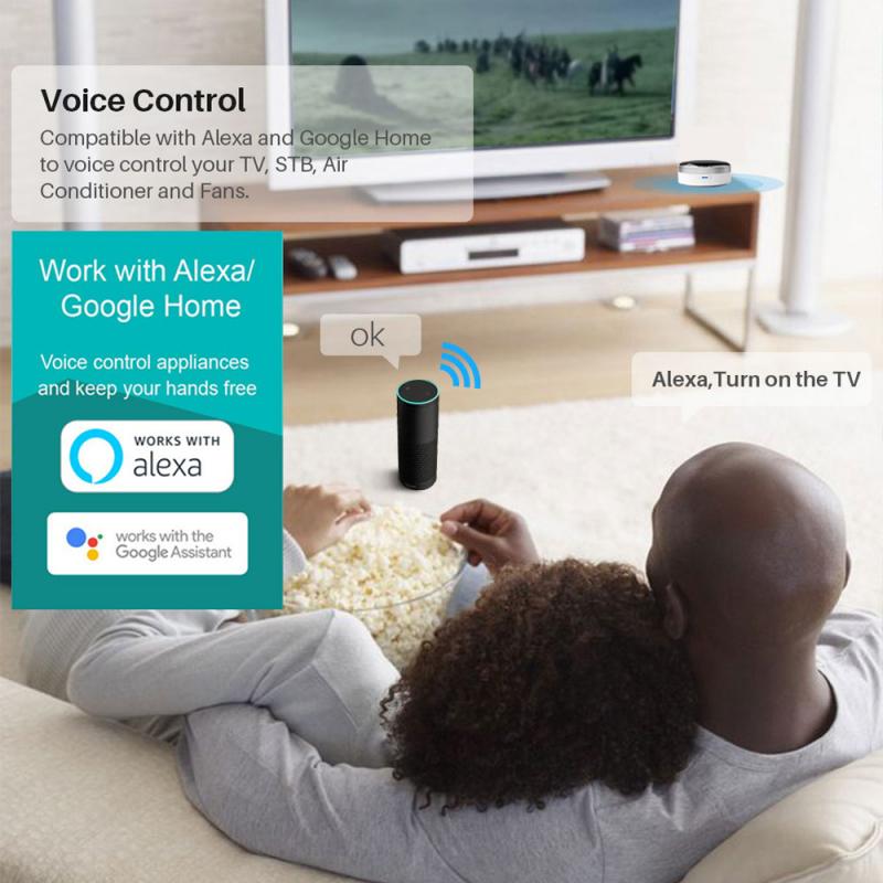 Universele Ir Smart Afstandsbediening Wifi 360 Graden Infrarood Home Control Center Google Assistent Alexa Siri Ifttt Voor Tuya App