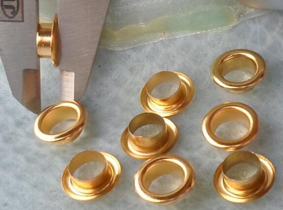 1000 stk 13 mmx 8 mmx 5mm messing tyller øje med skive læder håndværk reparation banner til reklame foto display øje