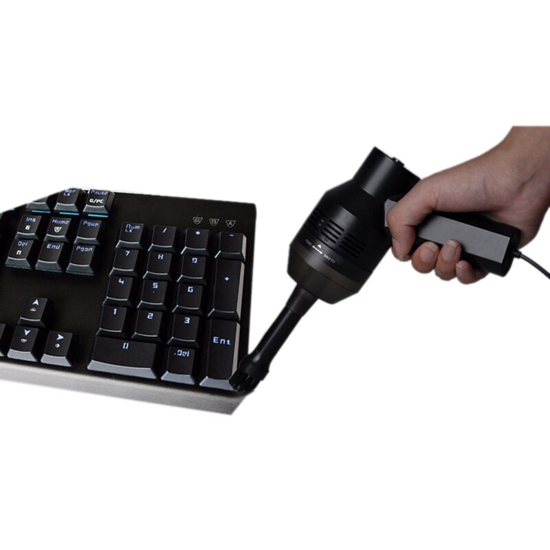 Langaton pölynimuri usb minipölynimuri minipuhdistin näppäimistö harjatyökalut