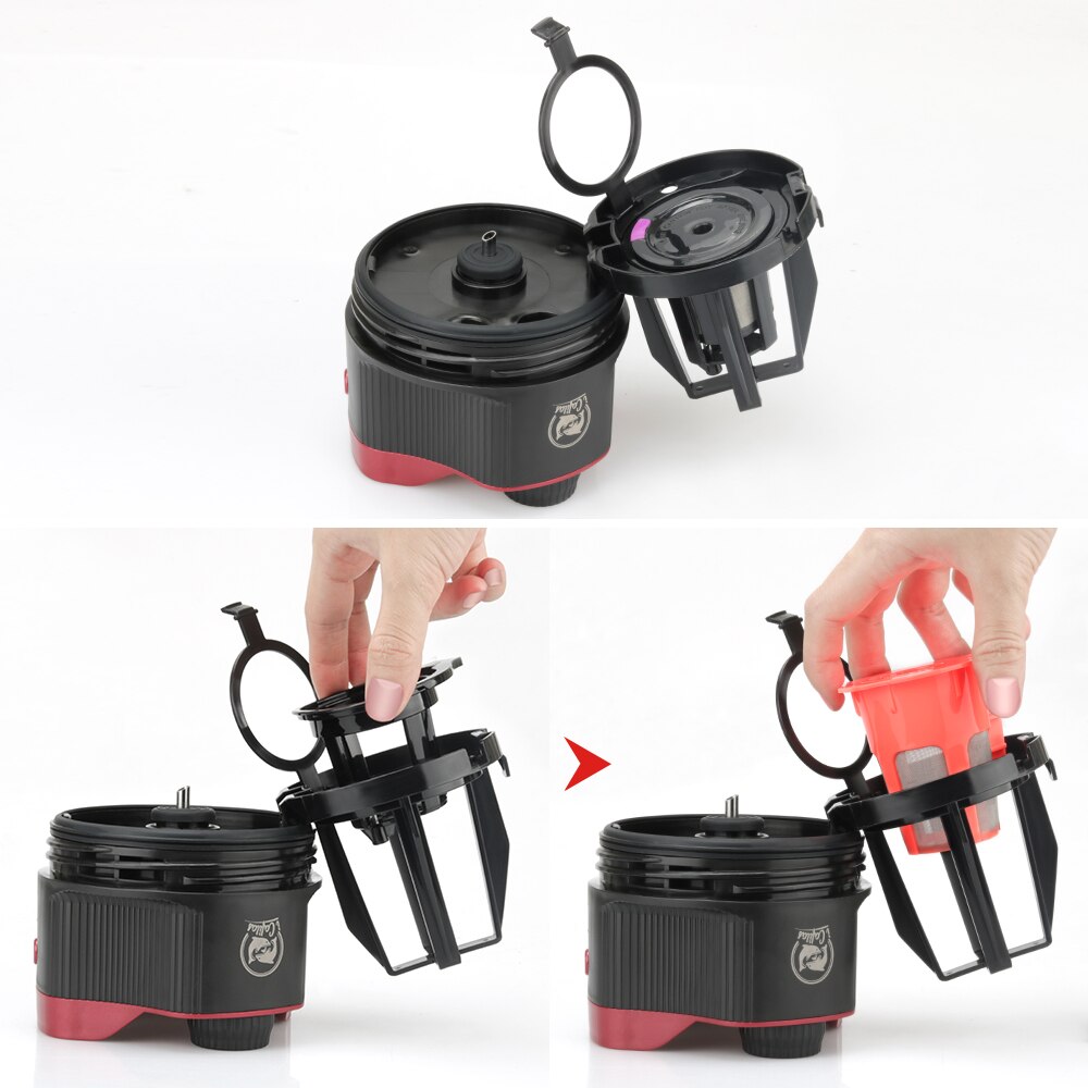 Machine à café expresso tenue dans la main extérieure 550ml de Machine à café électrique portative d'usb pour le voyageur