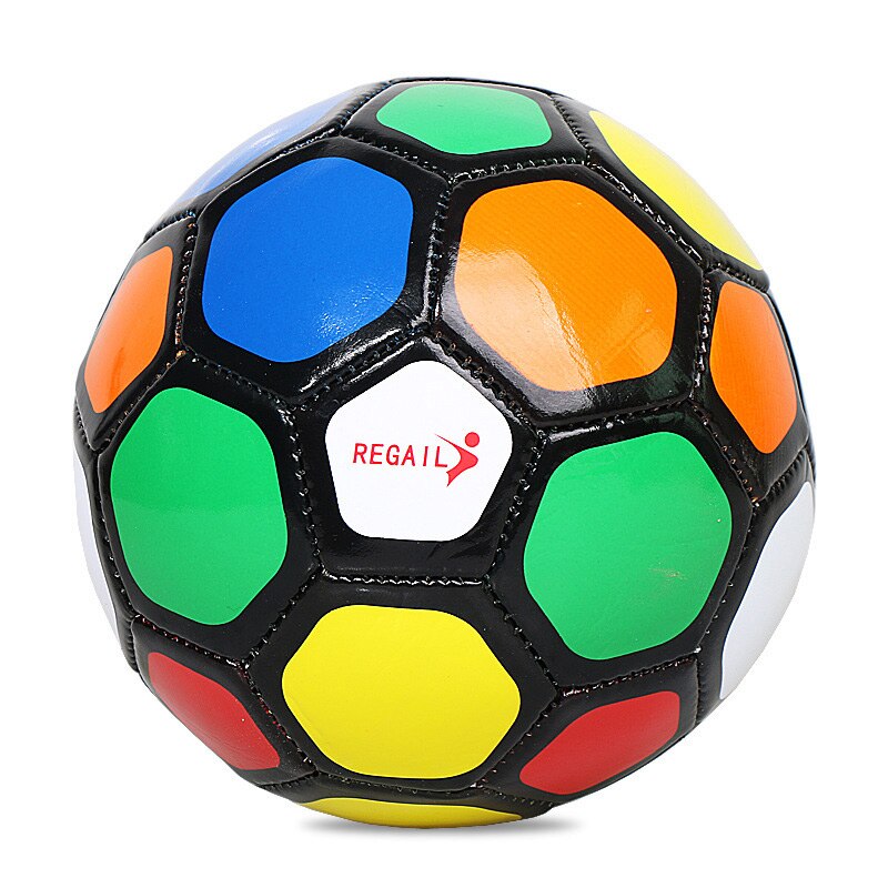 Size 2 Kids Football Soccer Ball Inflatable Training Balls for Children Outdoor Play Kid Sport Match Watermelon Pattern: colour