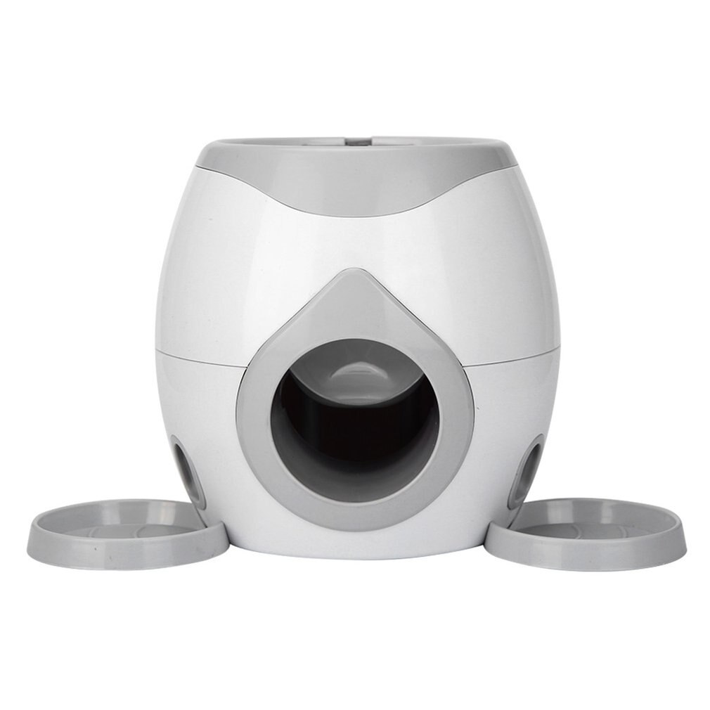 1 sztuk zwierzę domowe pies nagroda maszyna interaktywne szkolenia inteligentny podajnik tenis karmienie wiadro zabawki automatyczne leaker