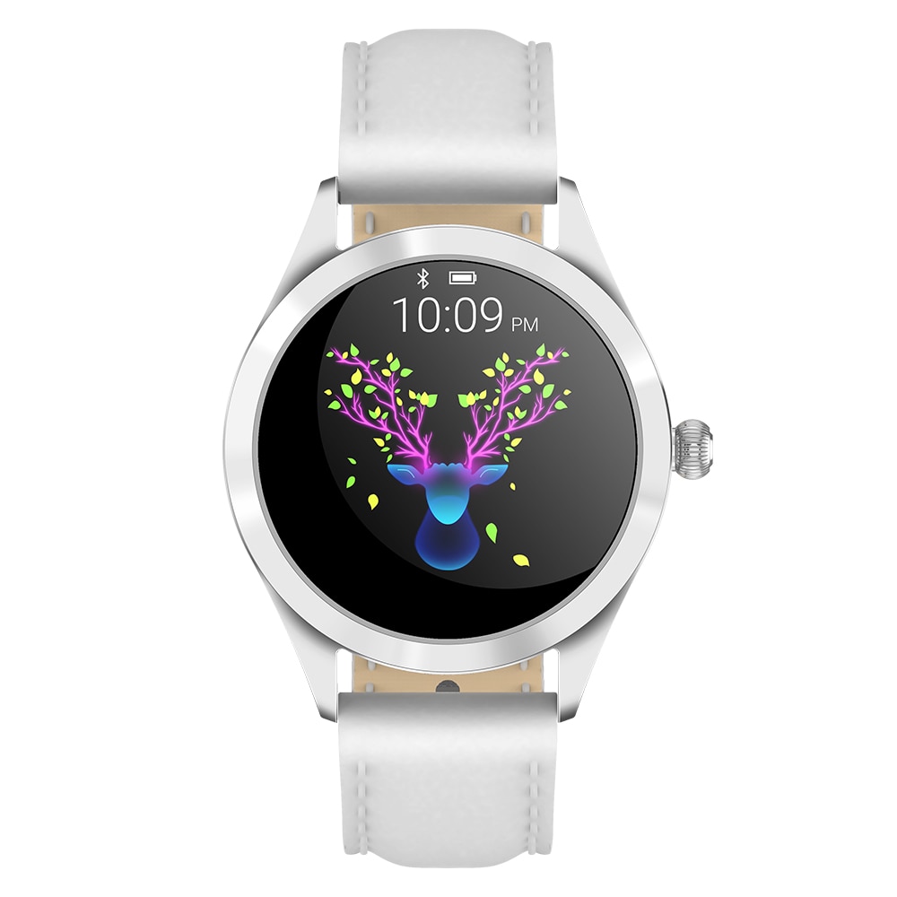 KW10 Smart Uhr Frauen Schöne Armband IP68 Wasserdicht Heart Rate Monitor Schlaf Überwachung Zifferblatt Smartwatch IOS Android