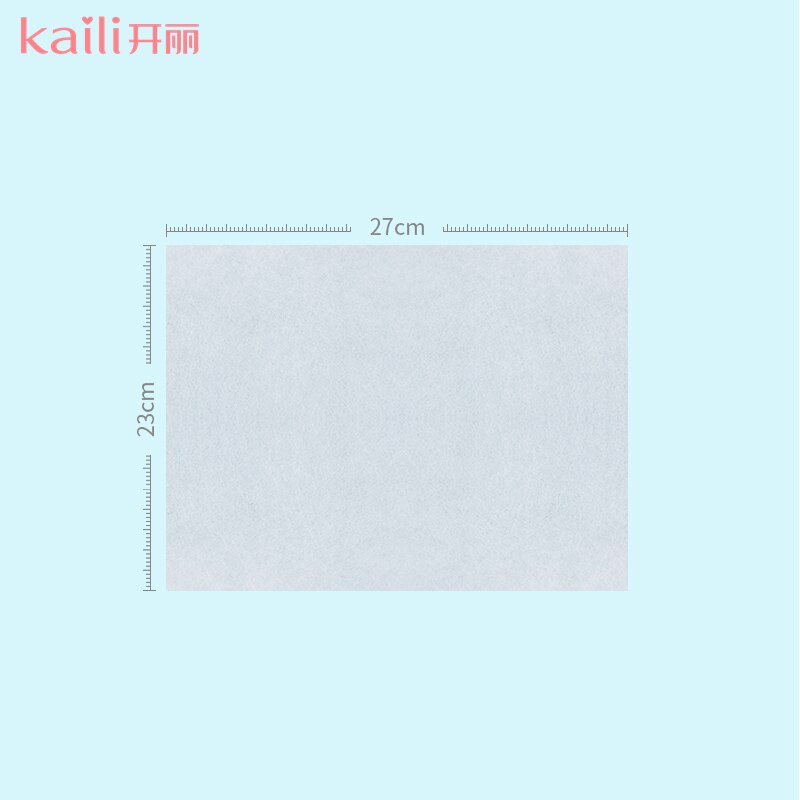 Kaili 100 bilder blöjfoder mjukt non-woven material isolerande blöjfilter urin omedelbar bytesdyna engångsbabyliner