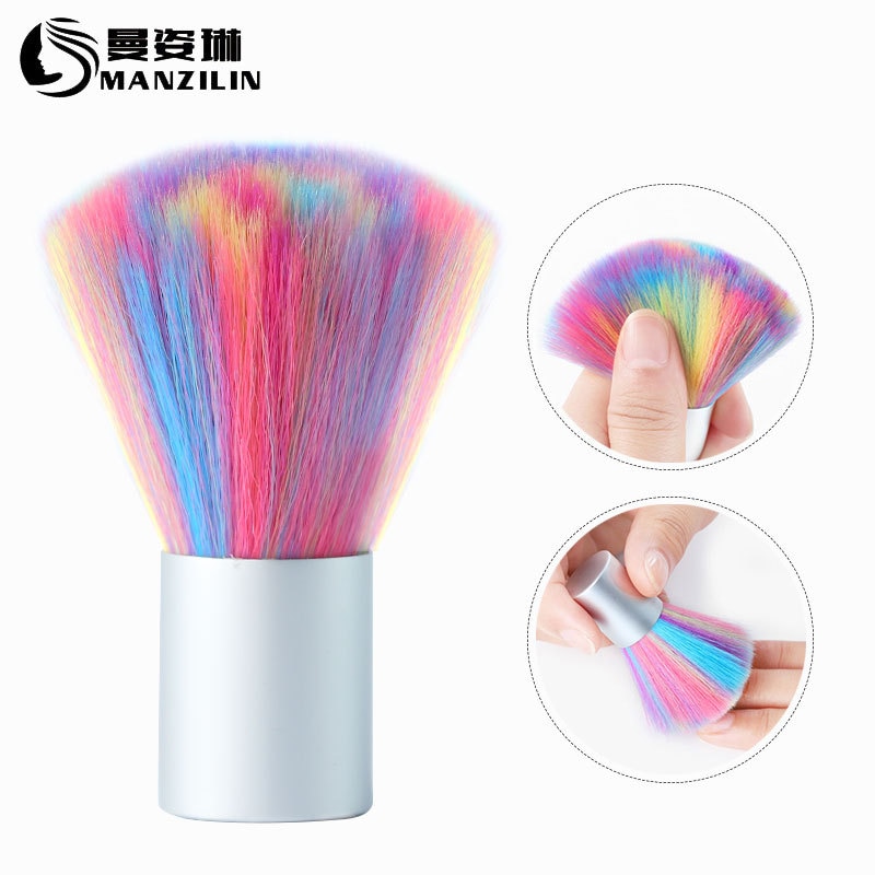 1pc Soft Nail Brush Powder Remover Cleaning Brush Nail Art Dust Brush Nail Cleaner Tool Manicure Brushes