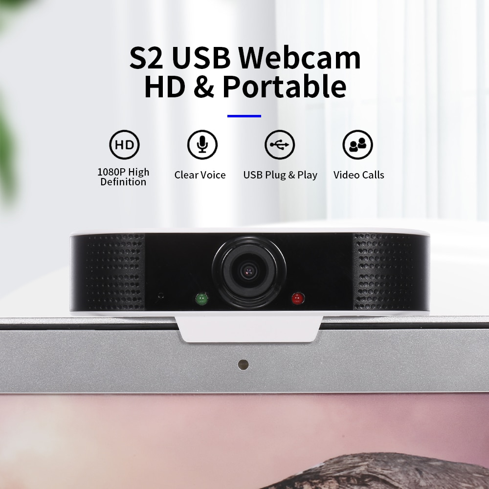 Webcam 1080P Ultra-Hd Usb Groothoek Usb Webcam Met Microfoon Webcam Voor Computer Laptop Webcam 4K Voor Video Conference