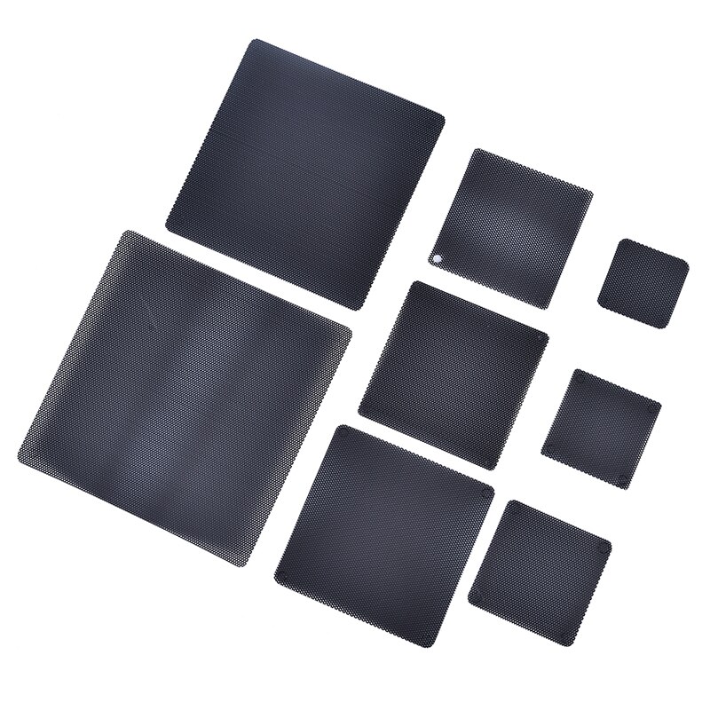 Pc Case Cooling Fans Magnetische Stof Filter Mesh Net Cover Voor Pc Case Cooling Fan Nieuw