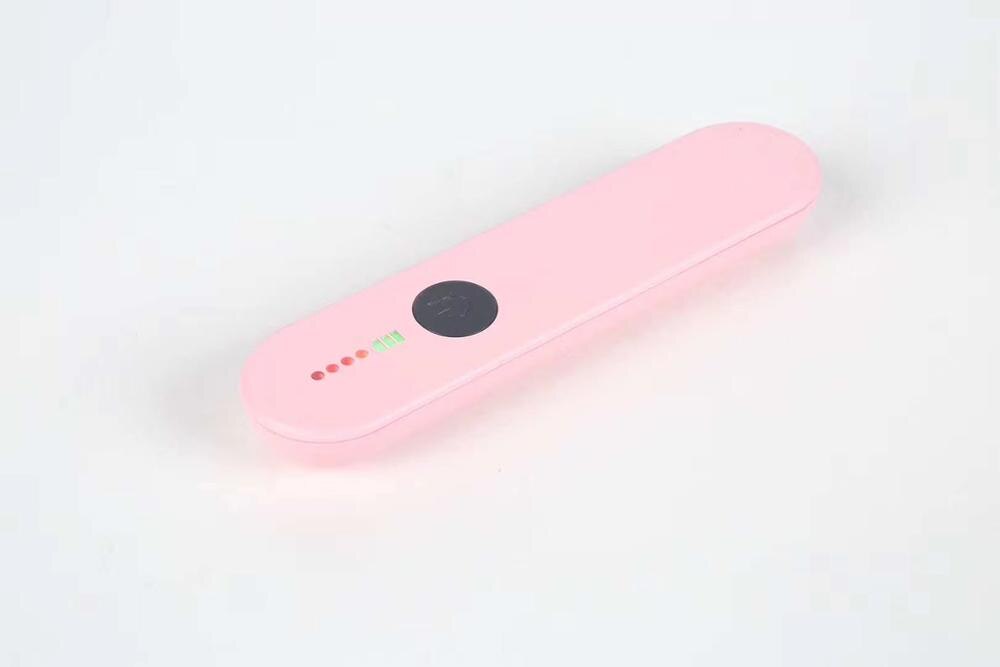 Sterilization Stick USB Portable UVC Disinfection Rod Personal Care Traveling Sterilizer UV Sanitizer Light Cold Cathode UV Lamp: pink