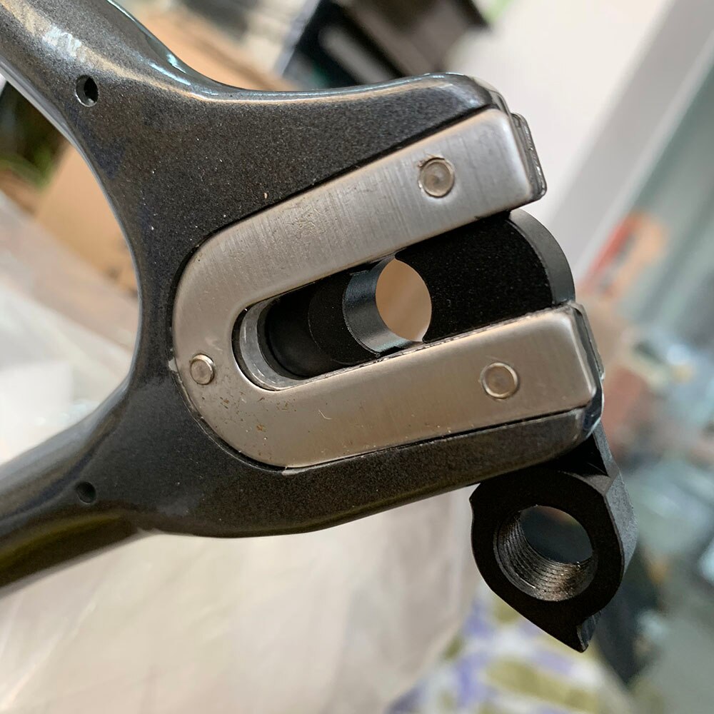 Silverock bagskifter hænger ud enkelt hastighed konverter til ydre 3 hastighed fast gear foldecykler bag gear mek adapter