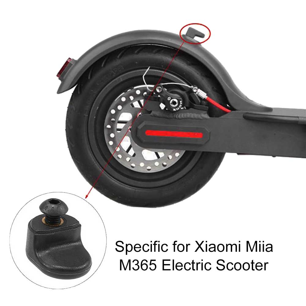 Elektrisk scooter bagskærm hjulskærm krog dele scooter krop folde kraft krog tilbehør til xiaomi mijia  m365