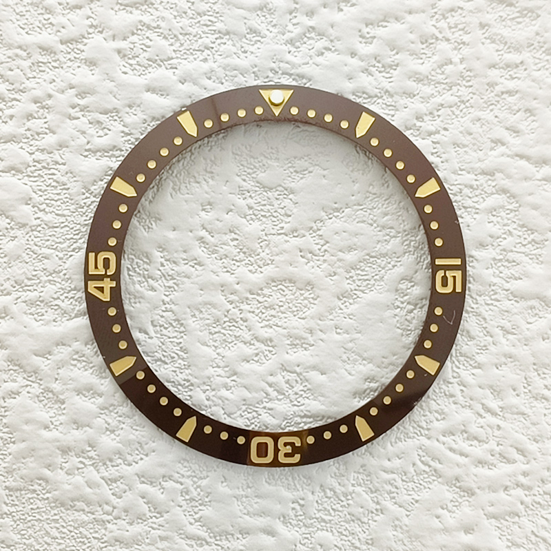 Lunette De Montre En Céramique 38 Mm – Compatible Boîtier SUB 40 Mm, Neuf Avec étiquettes