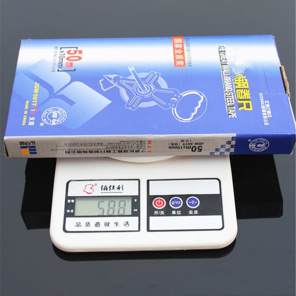 1PC Measuring Tape Ruler 30M 50M Open Reel Retractable Tape Measure Metric Scale Stainless Steel ABS Ruler Measuring Tools