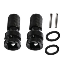 2Pcs socket set Wrench Socket Adapter Spanner Set Drive Converter Impact Tool 1/2 Inch Square To 1/4 Inch Hex Ratchet Socket