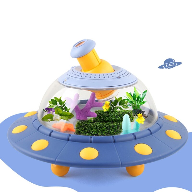 Draagbare Kleine Aquarium Plastic Transparante Insect Observatie Doos Multi-Functionele Observatie Vat Voor Kids Kinderen