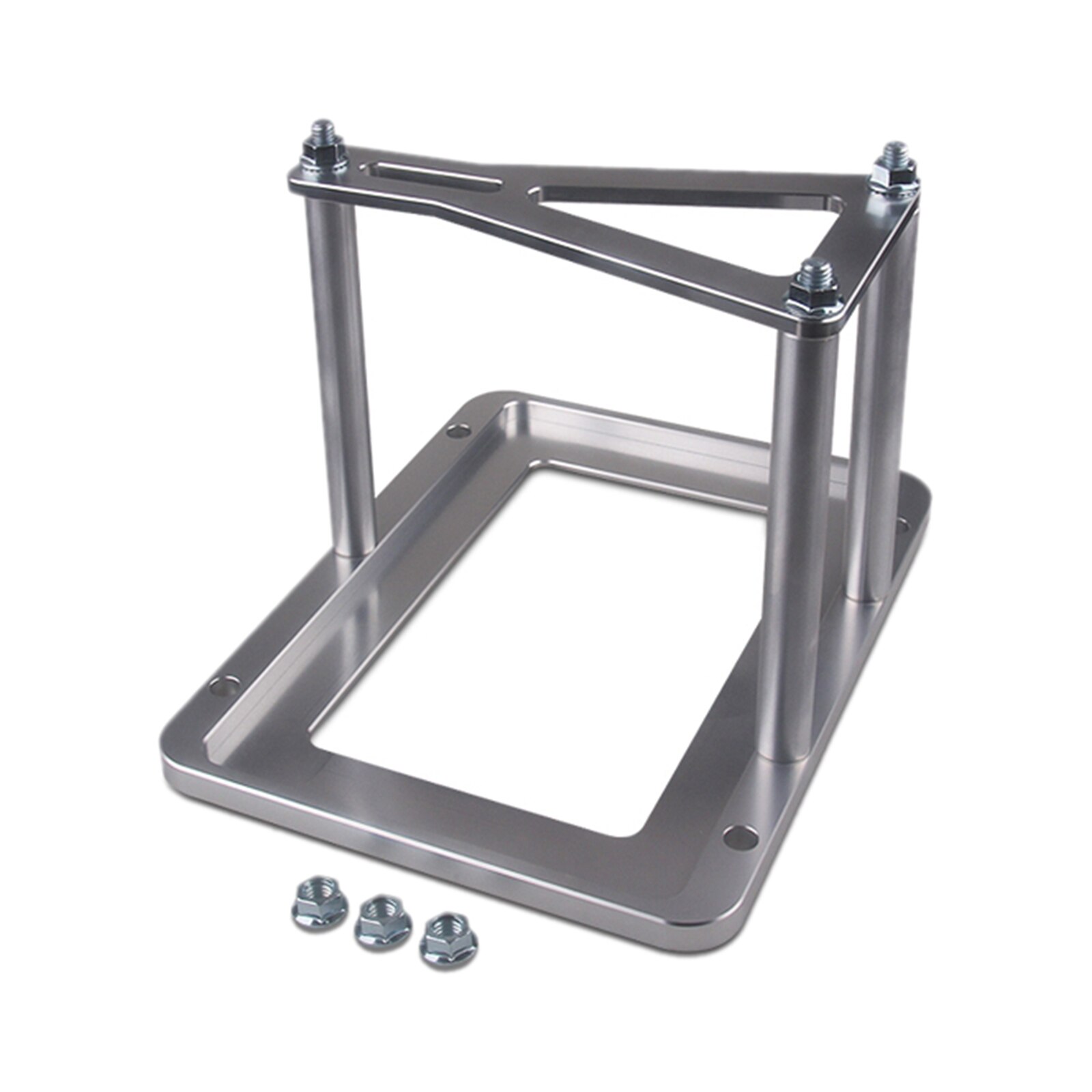 Billet Battery Tray Clamping Relocation Box for Car And Truck Batteries