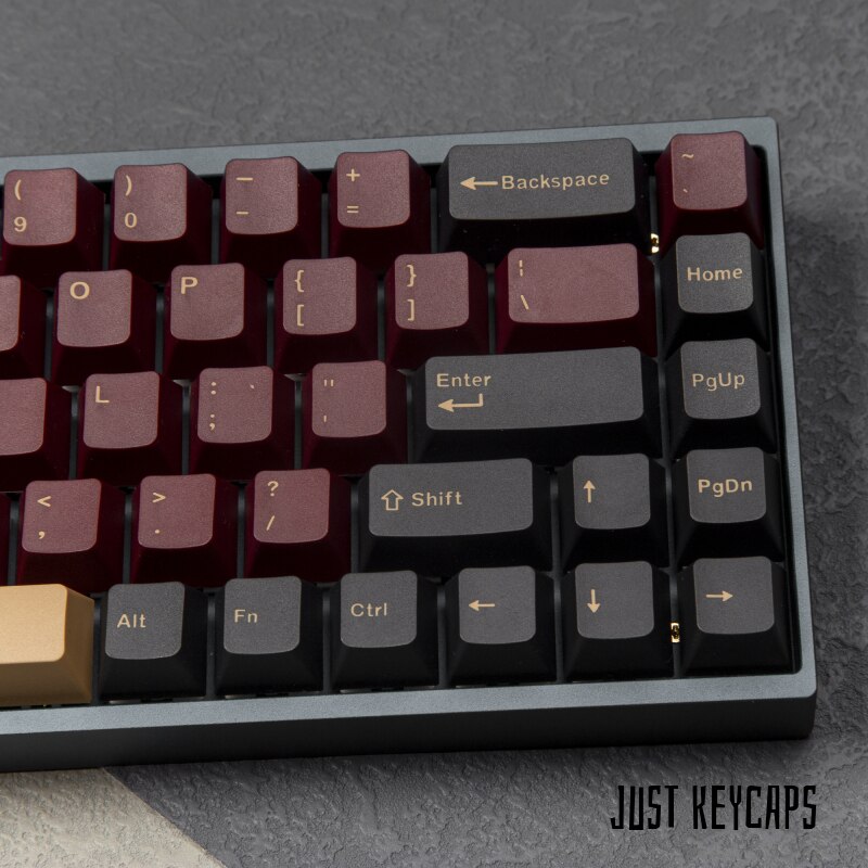 135 keys set Red Samurai Blue Samurai PBT keycap Double Shot Keycaps OEM Profile for GMK Cherry MX Switch Mechanical Keyboard