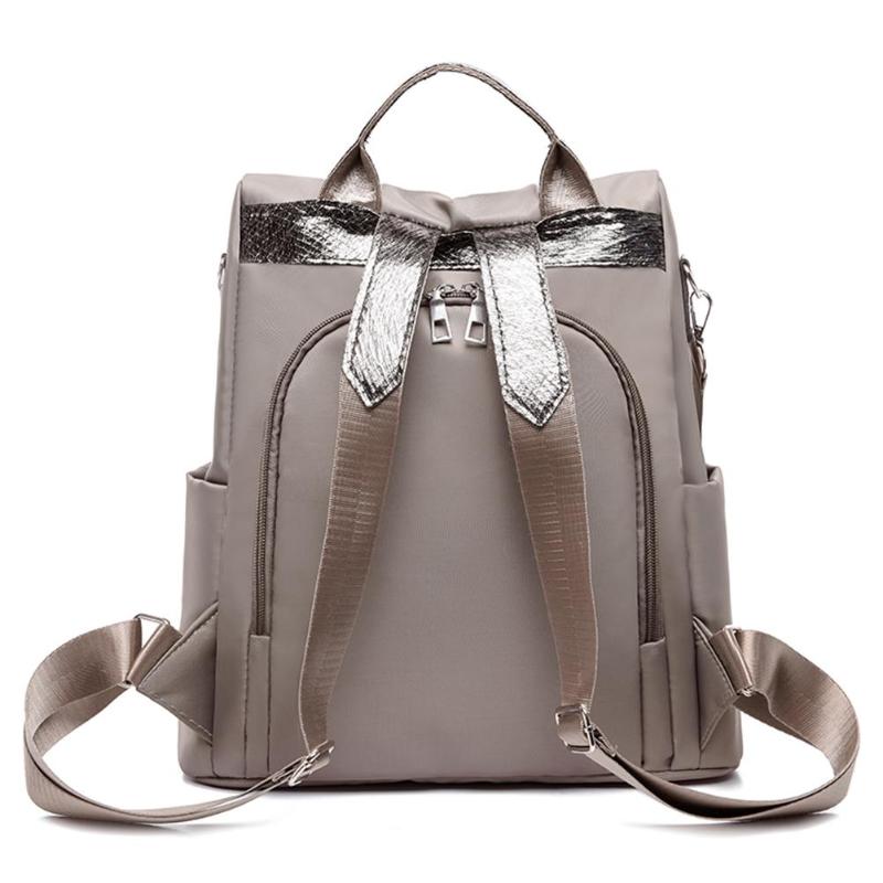 Multifonction Anti-vol voyage sacs à dos femmes sacs d'école sac à dos décontracté Oxford tissu Style sac à dos épaule haut-poignée sacs