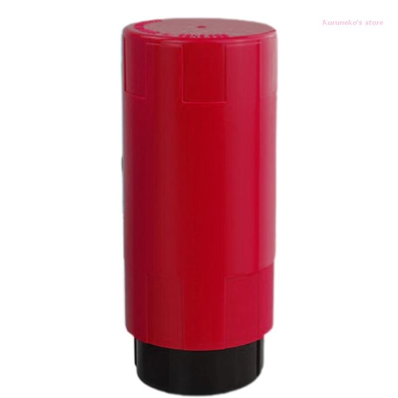 E8BD Tennis Ball Container Box Pressure Maintaining Repairing Storage Can Jar: red