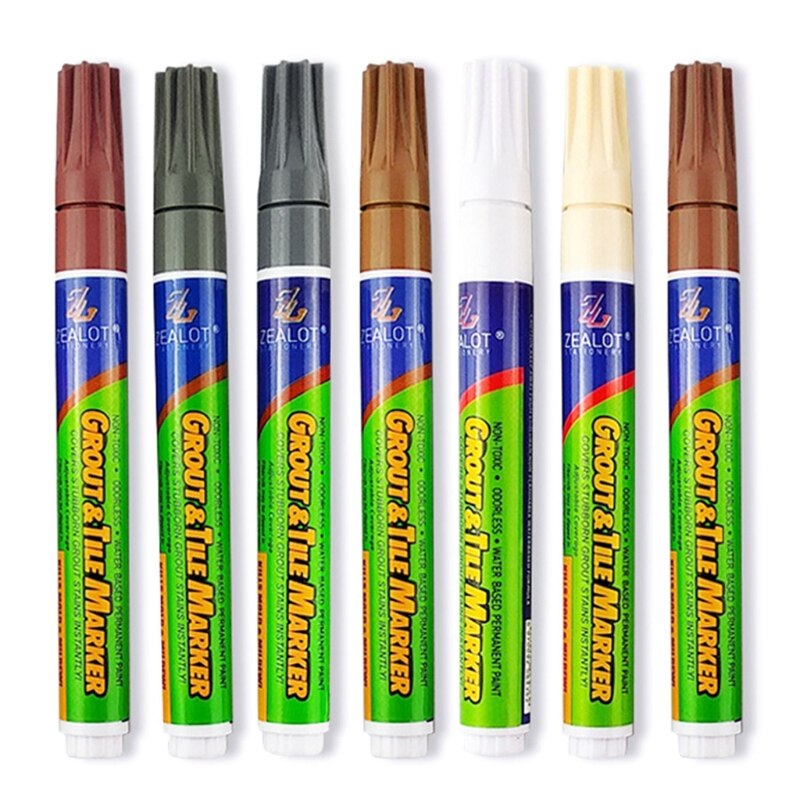Tegel Hiaten Reparatie Kleur Pen Waterdicht Dirt-Proof Speciale Mooie Naad Vloer Opfriscursus Marker Refill Voor Keuken Badkamer