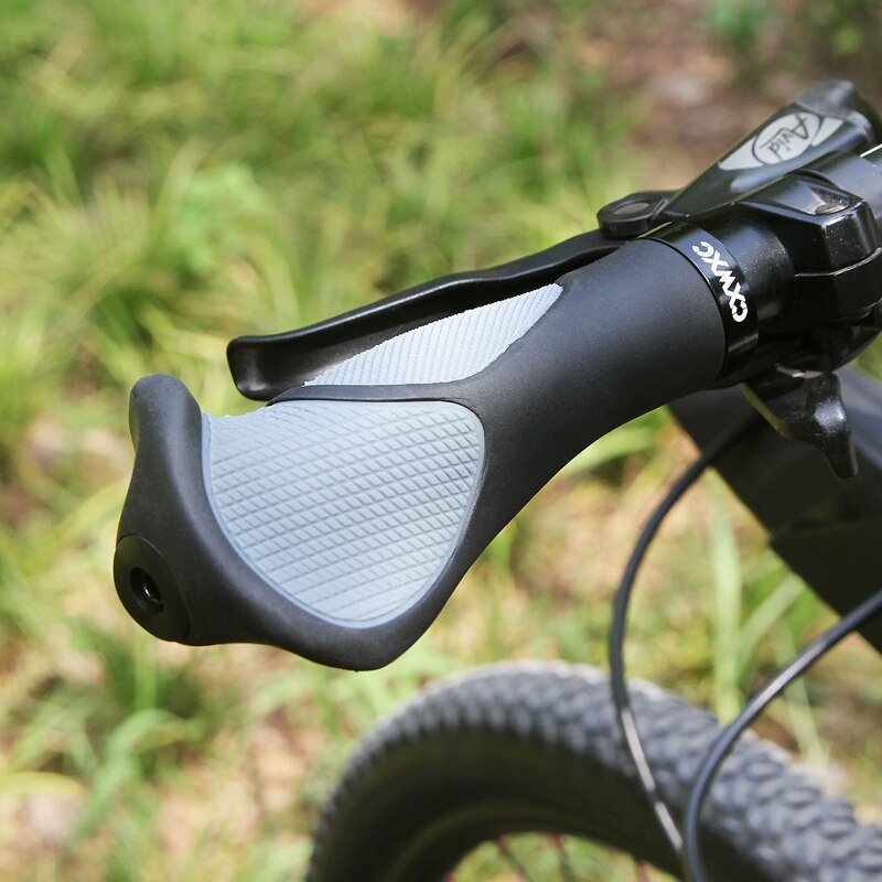 Mtb grep sykkel gummi sykkel håndtak grip bar endehette sykling terrengsykkel grep ergonomisk sykkel håndtak grep plug lock on