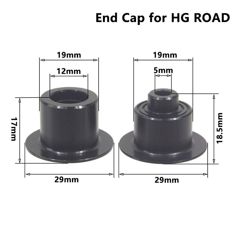 HEPPE Micro Spline Freehub MTB Road Bike Hub Body DT XD Driver for 180 240 350 Hub Bike Freehub Component MS HG 11/12 Speed Core: HG ROAD End Cap