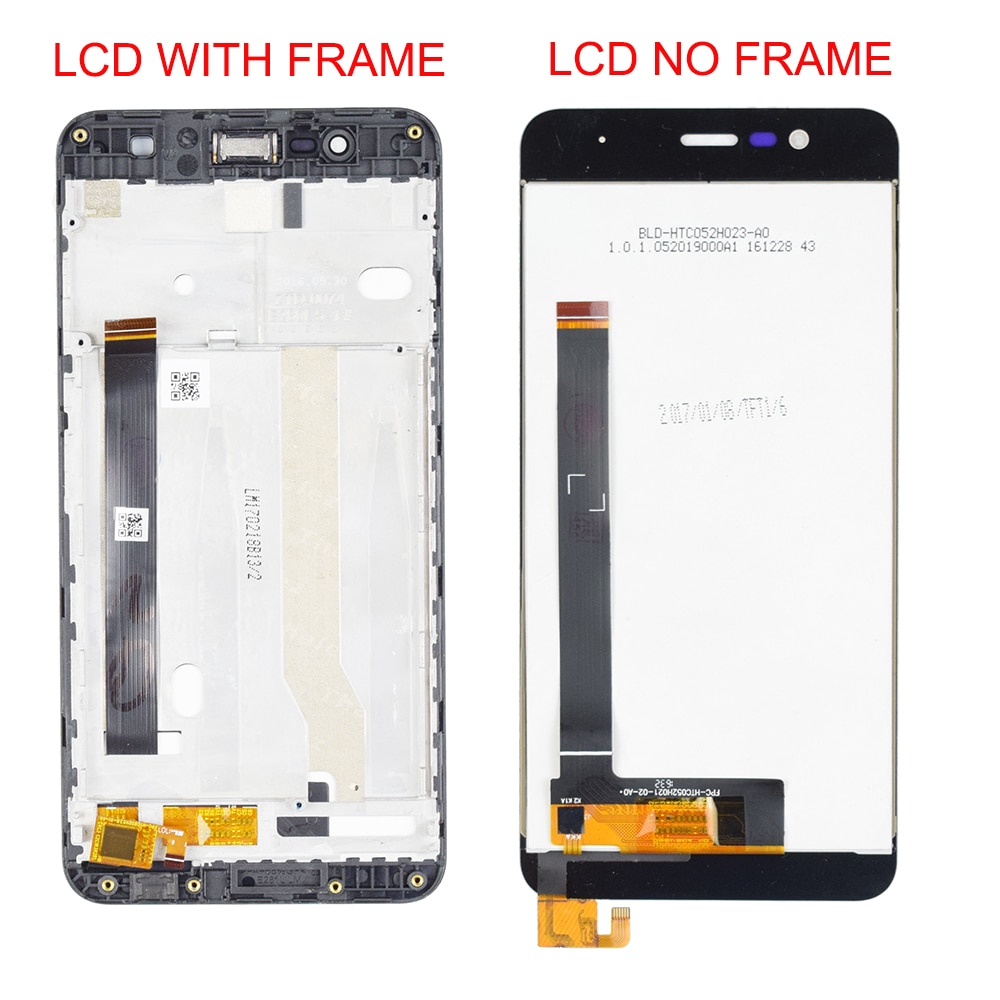 VITRE TACTILE + ECRAN LCD ASUS ZENFONE 3 MAX ZC520TL NOIR + OUTILS - Téléphonie