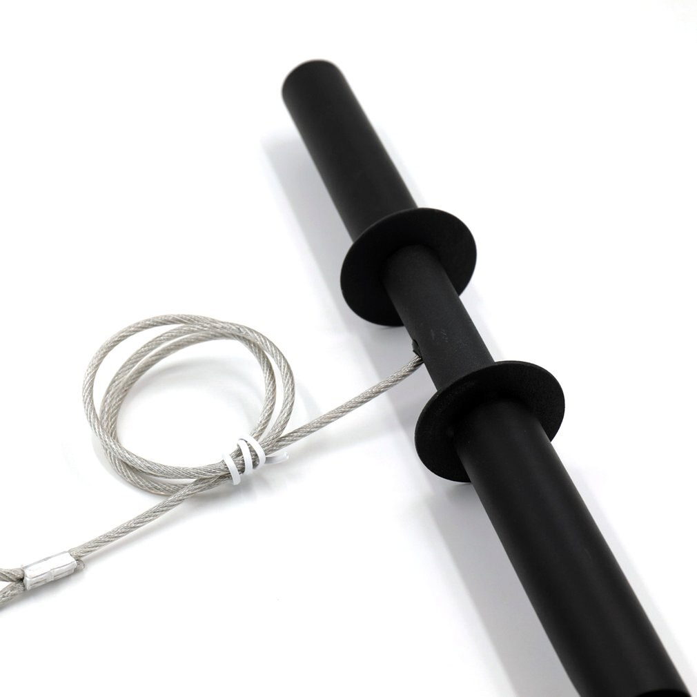 Gym Fitness Forearm Trainer Strengthener Hand Gripper Strength Exerciser Weight Lifting Wrist Roller