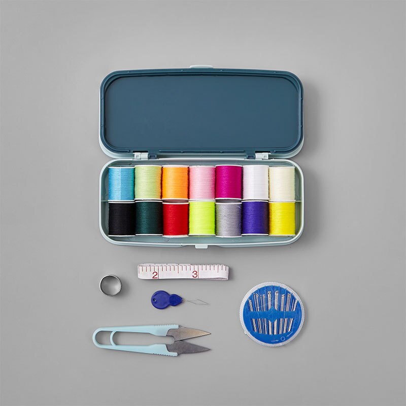 Household needle and thread box storage bag sewing set Sewing Thread Box Craft Bobbins Organizing Case Empty Bobbins Organiser