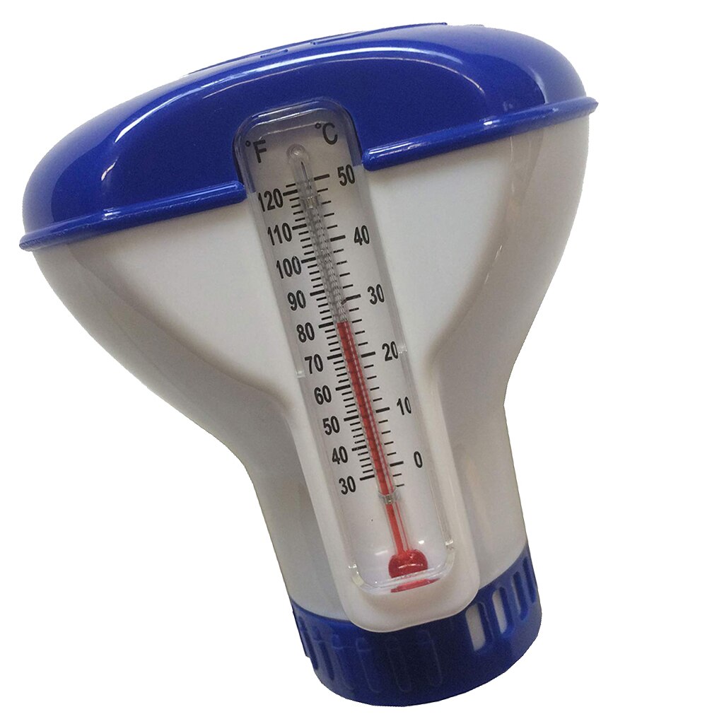 5Inch ABS Plastic Chemical Dispenser With Thermometer Spa Tub Tool