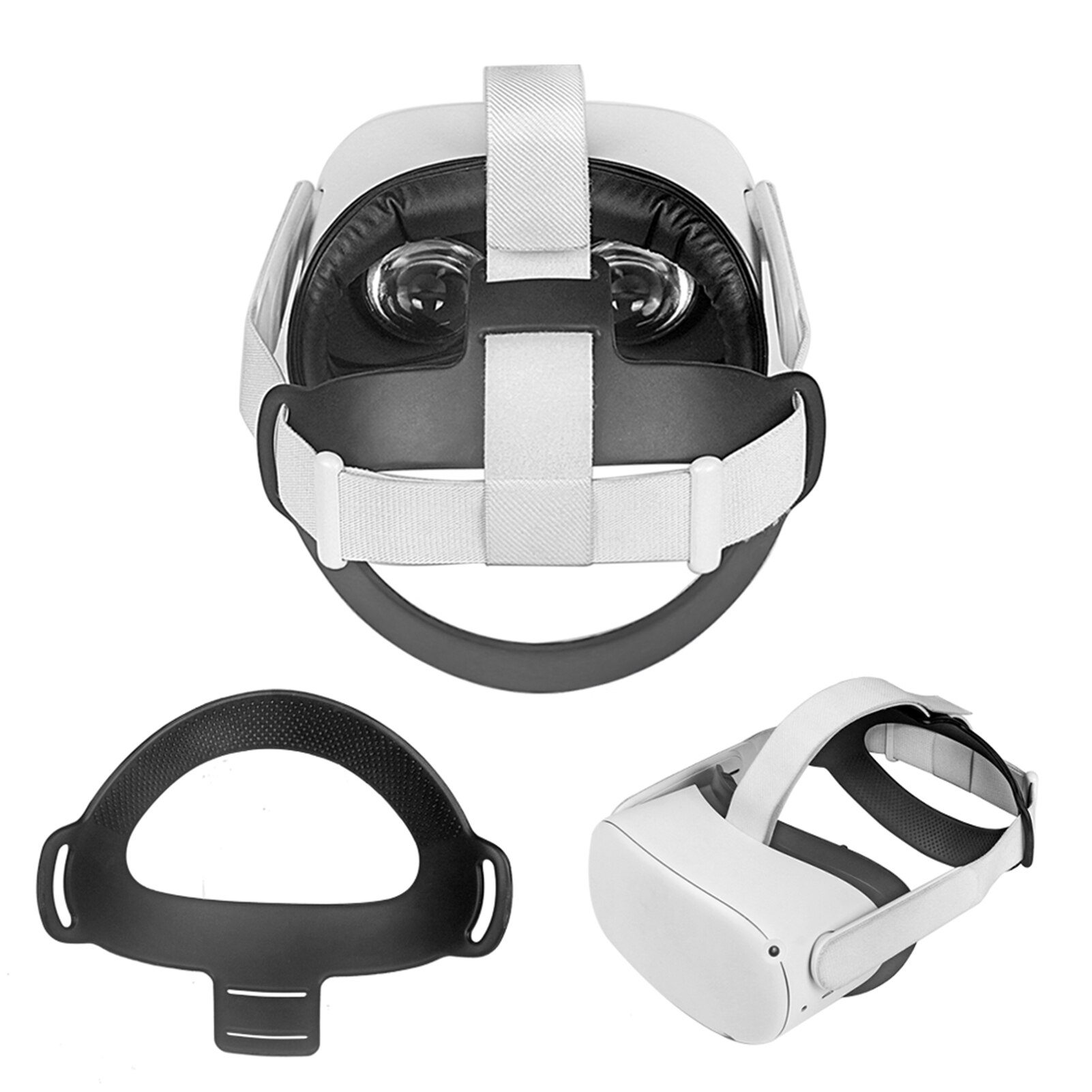 Headband Cushion For Oculus Quest 2 VR Headsets Removable VR Headsets Pad For Oculus Quest 2 Accessories