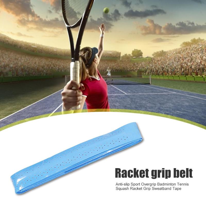 Durable Sweatband Tape Classic Delicate Anti-slip Breathable Overgrip Badminton Tennis Squash Racket Grip Sweatband Tape