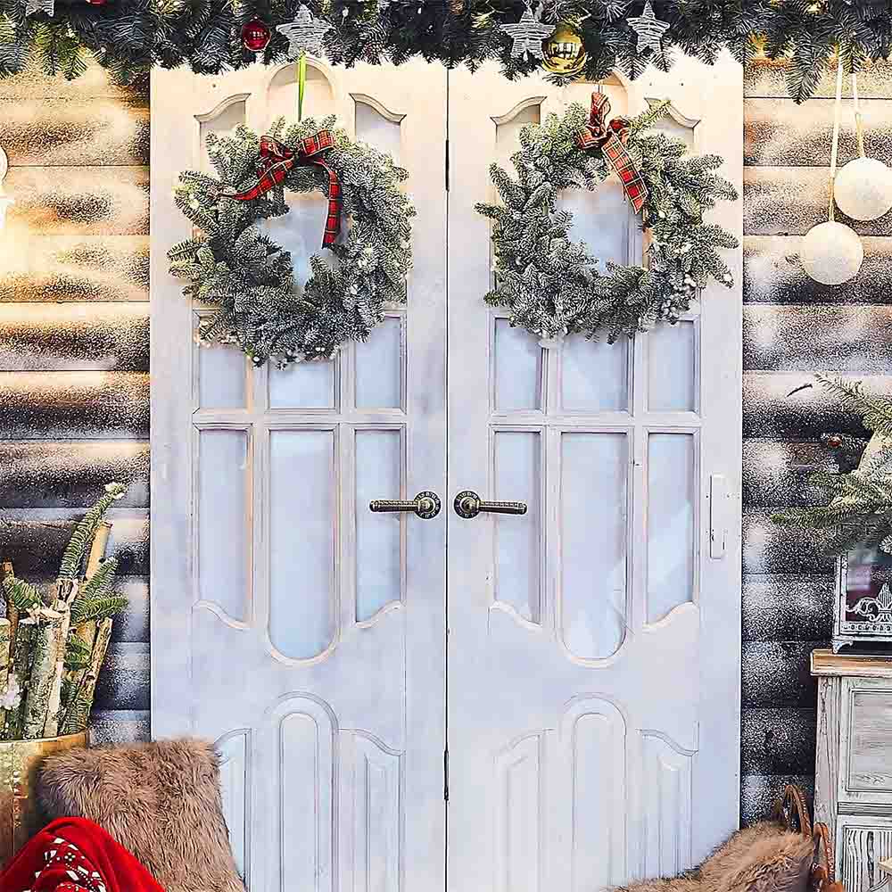 Floral Hoop Wreath Geometric Wire Round Shape Hoop Frame Of Artificial Flower For Wedding Backdrop Wall Christmas Decor