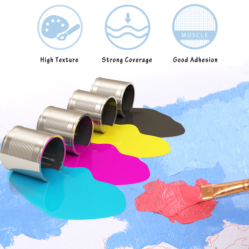 AZQSD DIY Oil Painting Lighthouse Painting By Numbers Seaside Home Decoration Paint Canvas Picture Hand Painted Modern