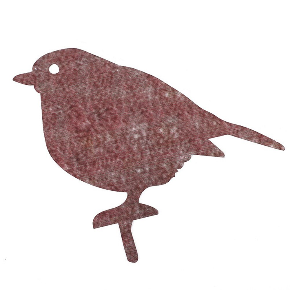 Metal Bird Silhouettes Stakes Garden Fence Decor B... – Grandado
