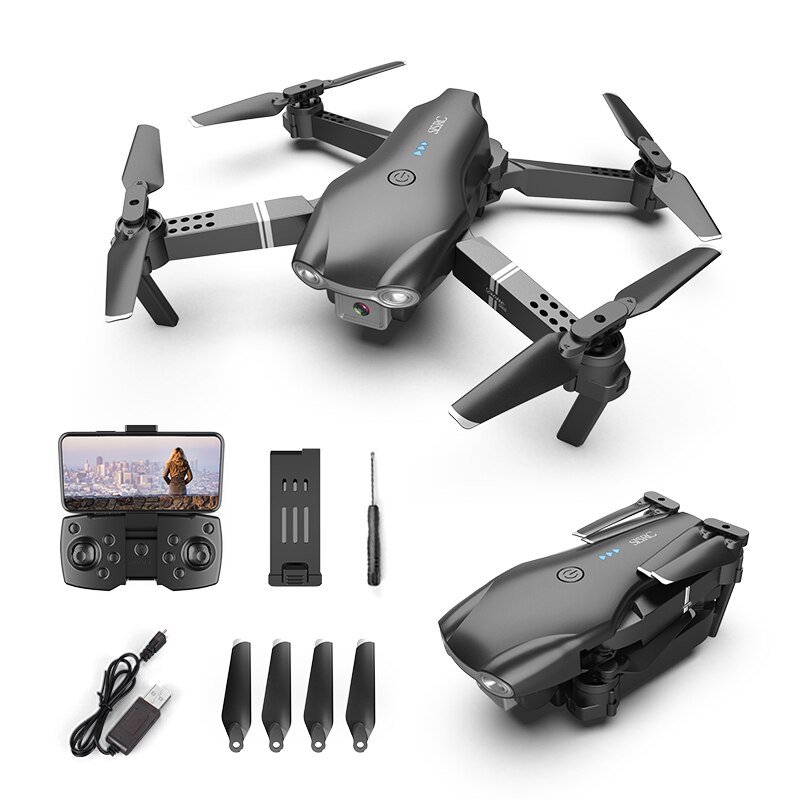 Drone RC 4K HD doppia fotocamera fotografia aerea professionale WIFI FPV pieghevole Quadcopter altezza Hold DronToy