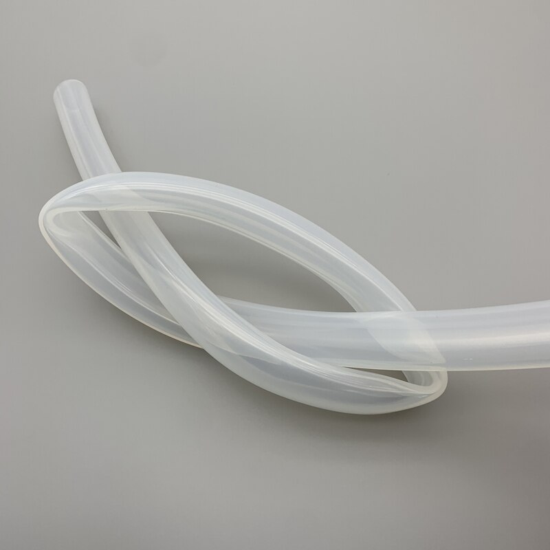 Tubo de silicona de grado alimenticio, tubo de bebida Flexible, resistencia a la temperatura, transparente, no tóxico, ID 32mm OD 40mm