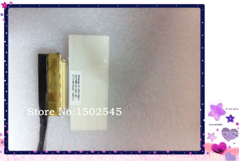 Original laptop lcd kabel til hp probook 440 445 g1 lcd kabel 50.4 yw 07.011