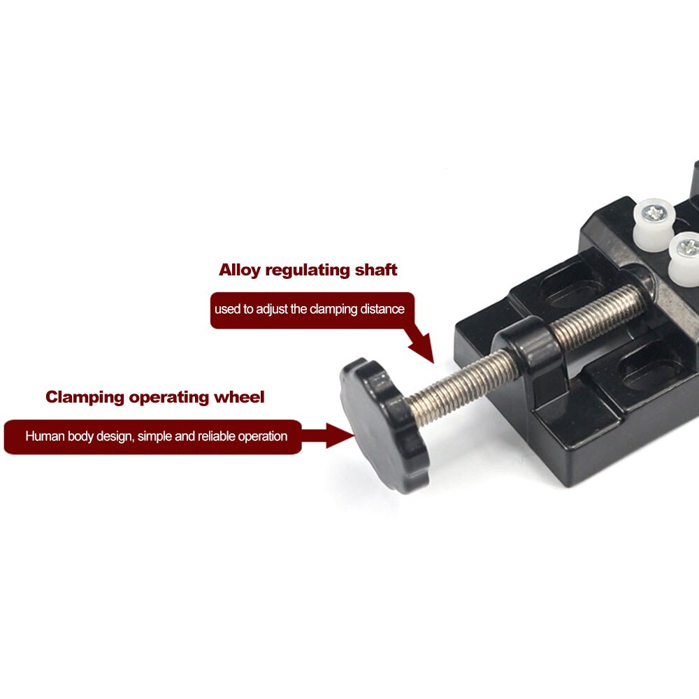 Universal Mini Clamp Table Vice for Caving Bed Seal Cutting Tools Carving Tools