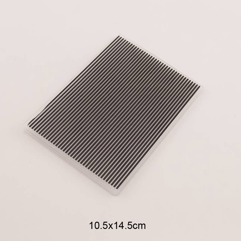 Straight Line Embossing Folders Plastic For Card Making Supplies Paper Craft Supplies Scrapbooking Embosser Stencil DIY