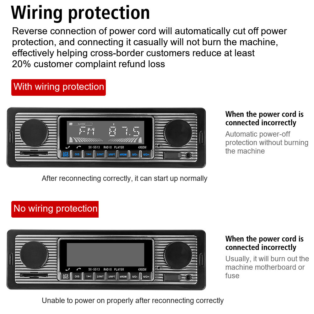 Car Accessories Remote Control Digital Bluetooth Audio Music Stereo Car Radio Car MP3 Player Bluetooth Car MP3 Player