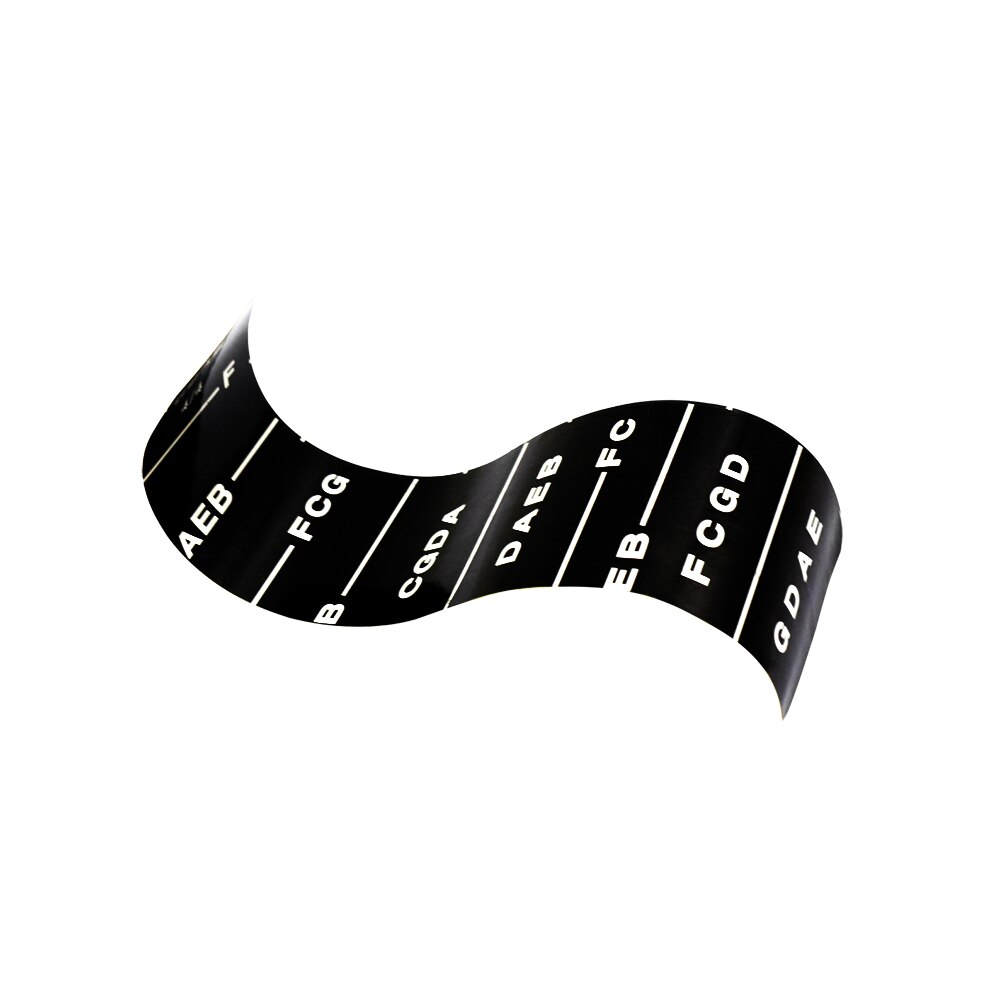 1pcs Fretboard Fingerboard Fret Finger Chart Guide Label Sticker Poster for Full 4/4 Size Violin Fiddle