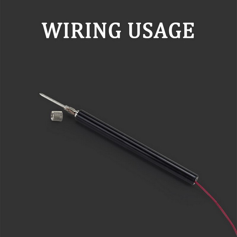 DIDIHOU 10Pcs Multimeter Spring Test Probe Tip Needle Insulated Test Hook Wire Connector Test Leads Pin For Digital Multimeter