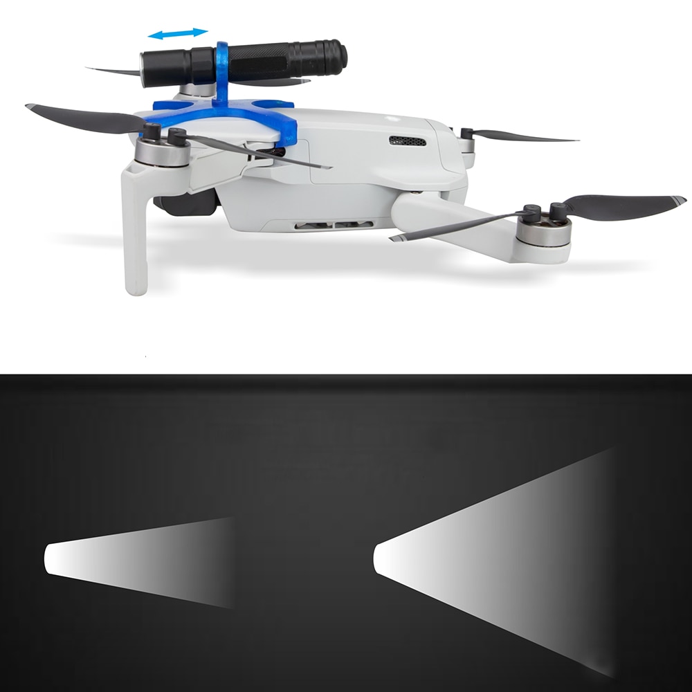Licht Wight LED Licht voor DJI Mavic Mini Drone Night Flight Zoeklicht Heldere Verstelbare Zaklamp Zaklantaarn Accessoire