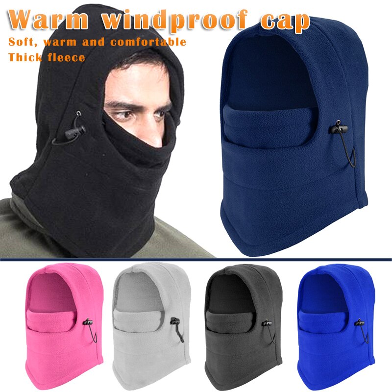 Vrouwen Mannen Hoed Cap Warm Winddicht Thicken Stretchy Voor Winter Outdoor Fietsen XD88