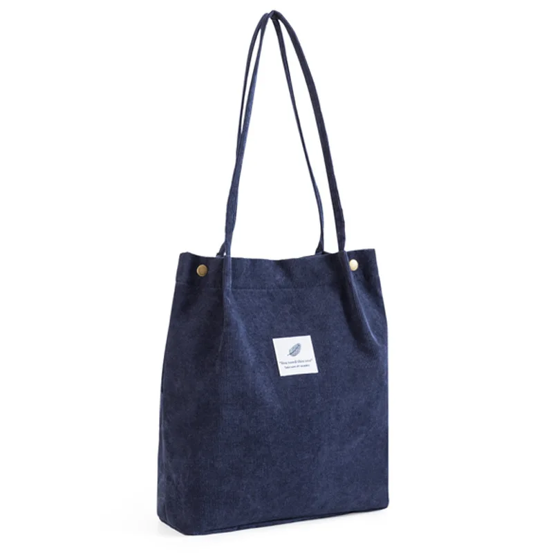 Bolso de hombro de pana Canva, bolso de mano artístico versátil transfronterizo, , portador de campus de estilo coreano: Rosa